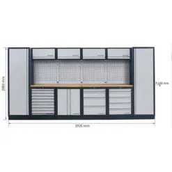 Système De Rangement Modulaire KRAFTWERK Mobilio - 6 éléments - Plan De Travail Inox - 3964FIX 5 Système De Rangement Modulaire KRAFTWERK Mobilio - 6 éléments - Plan De Travail Inox - 3964FIX -KRAFTWERK Soldes 15332910 2