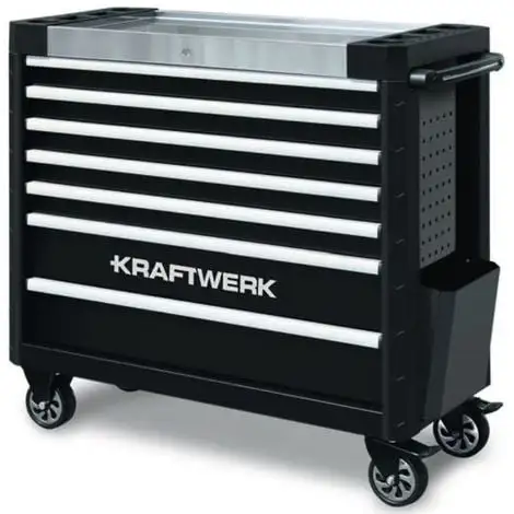 Servante D'atelier Pro-Line P407L EVA KRAFTWERK - 3935NG 3 Servante D'atelier Pro-Line P407L EVA KRAFTWERK - 3935NG