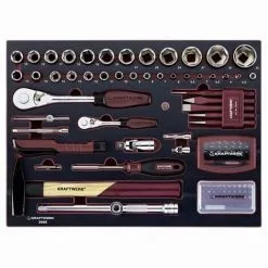 Coffret D'outils Pro-Line 1/4 + 1/2 KRAFTWERK 263 Pièces - 3948 -KRAFTWERK Soldes 21389495 4