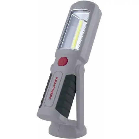 KRAFTWERK - Lampe Cob-led à Accu Li-ion 2 W+3 LED - 32069 4 KRAFTWERK - Lampe Cob-led à Accu Li-ion 2 W+3 LED - 32069 – Image 2