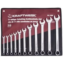 KRAFTWERK 3585 - En Emble De 11 Clé Pouce 1/4 Pouce