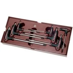 KRAFTWERK 4900-26B - 26B - 7-pz . Tournevi à Plateau Complet TX In T