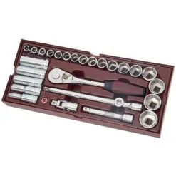 KRAFTWERK 4900-03B - 03B - 27-pz . Jeu De Clé En Verre De 1/2 Pouce