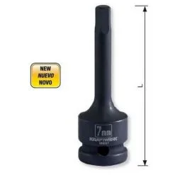 KRAFTWERK 386009 - Douille à Impact Hexagonal 9mm In Ert 1/2 Pouce