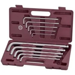 KRAFTWERK 3606 - 10 Pc. Jeu De Clé Hexagonale Mâle De 3 à 17mm