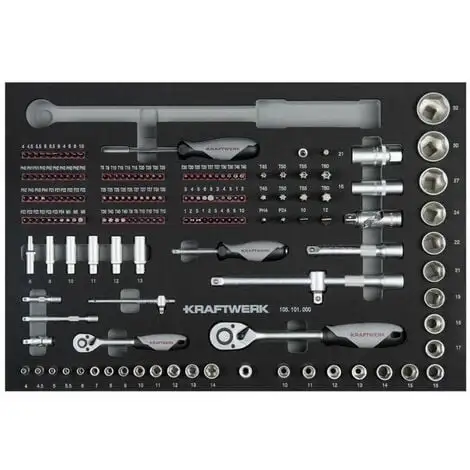 Chariot D'atelier B107 équipé KRAFTWERK 339 Pièces - 102.107.103 7 Chariot D'atelier B107 équipé KRAFTWERK 339 Pièces - 102.107.103 – Image 5