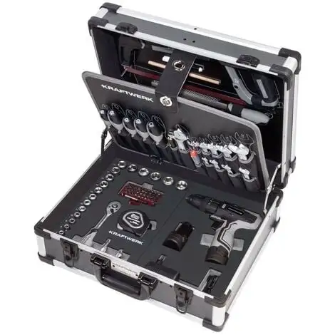 Coffret D'outils B147, 3/8" 97 Pcs Avec Powertool Kraftwe Kraftwerk -KRAFTWERK Soldes 51341472 1