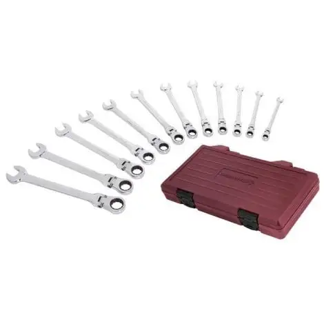 Coffret De 12 Clés KRAFTWERK Combinées à Cliquet Articulées 8-19mm - 3403-54 3 Coffret De 12 Clés KRAFTWERK Combinées à Cliquet Articulées 8-19mm - 3403-54